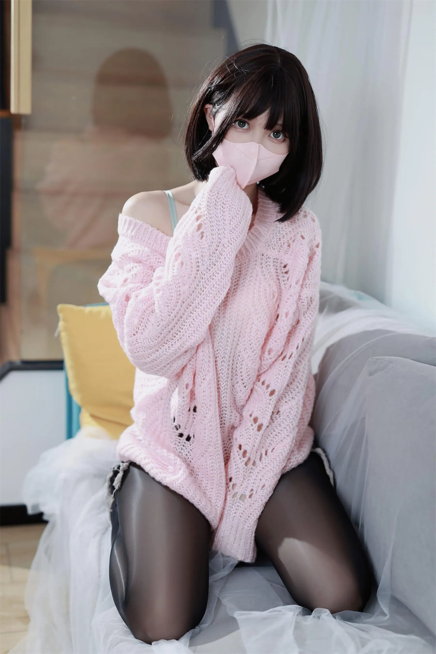 洛桑w伊梓 – NO.08 升玖老师 毛衣 [41P]插图1